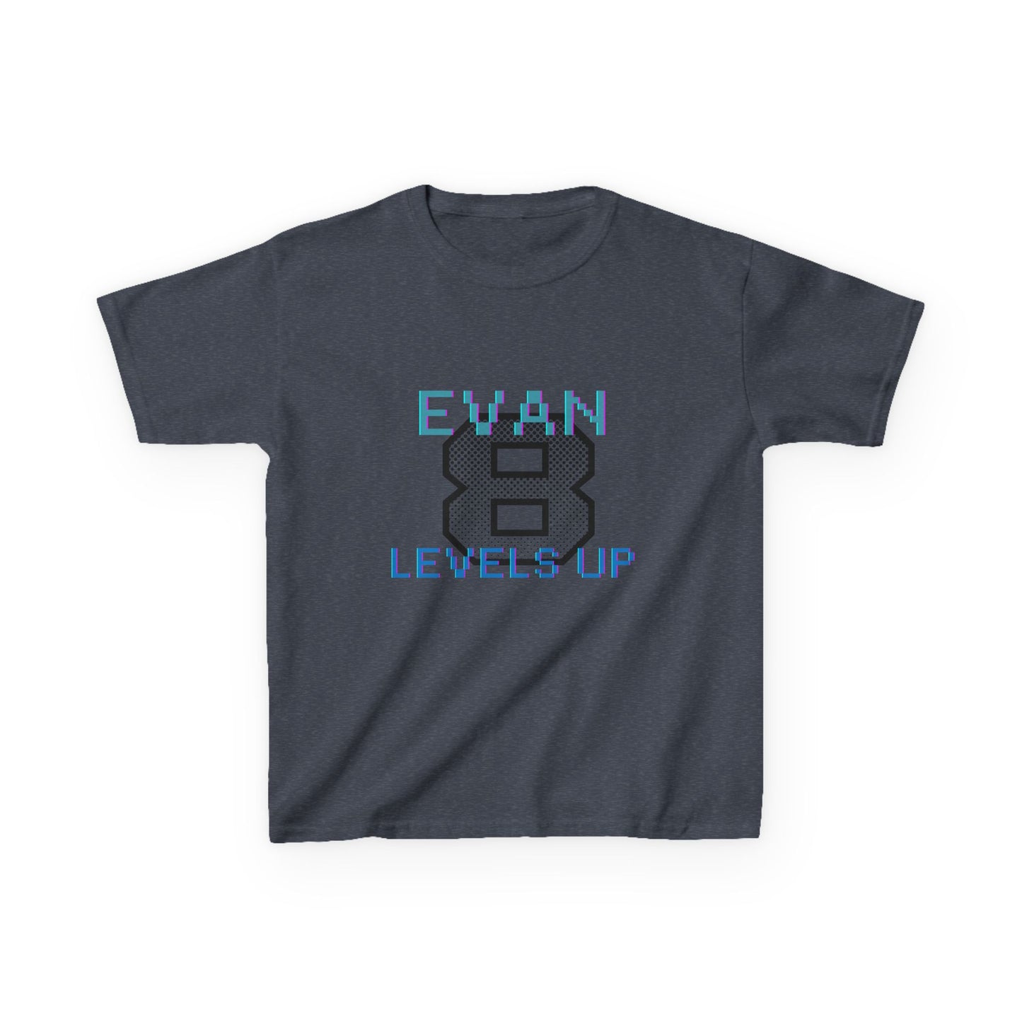 Kids Heavy Cotton™ Tee - Evan's 8