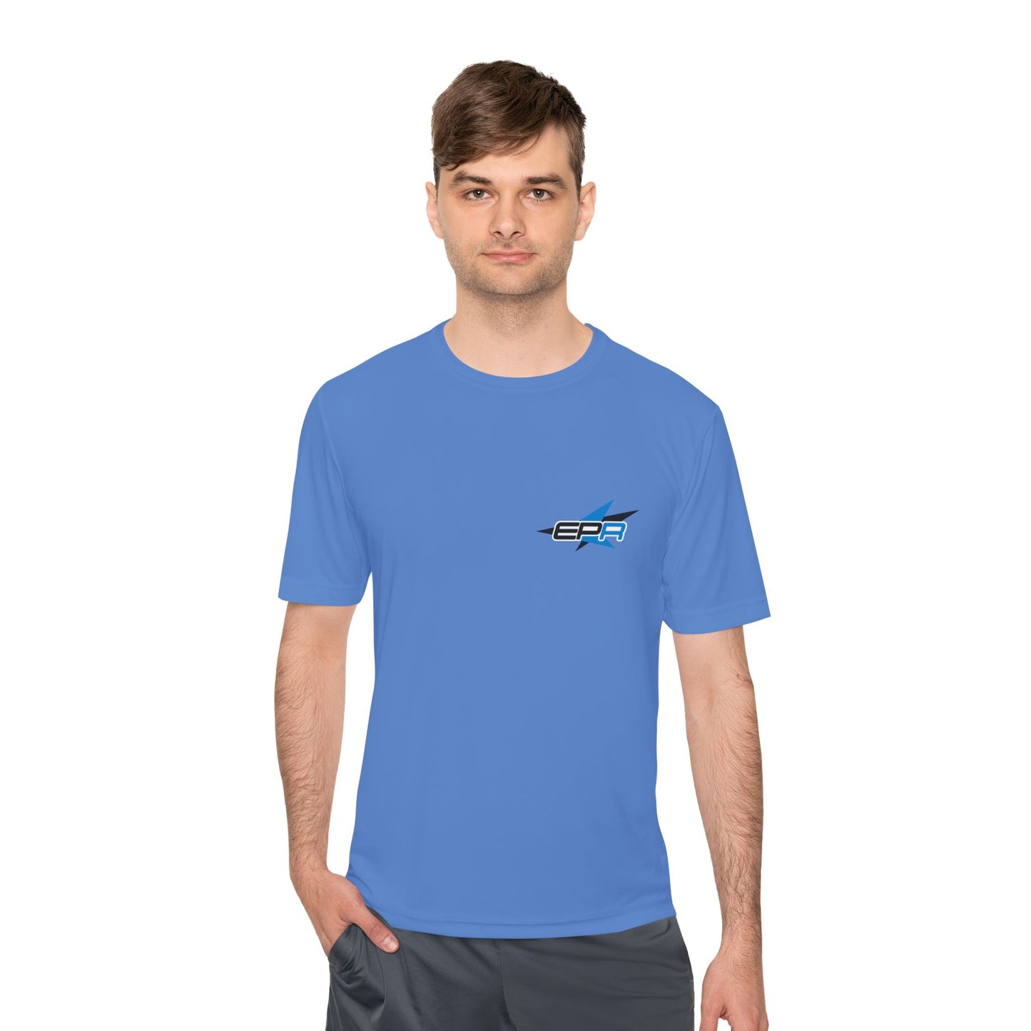 Unisex Moisture Wicking Tee - EPR on Back (Polyster/Jersey)
