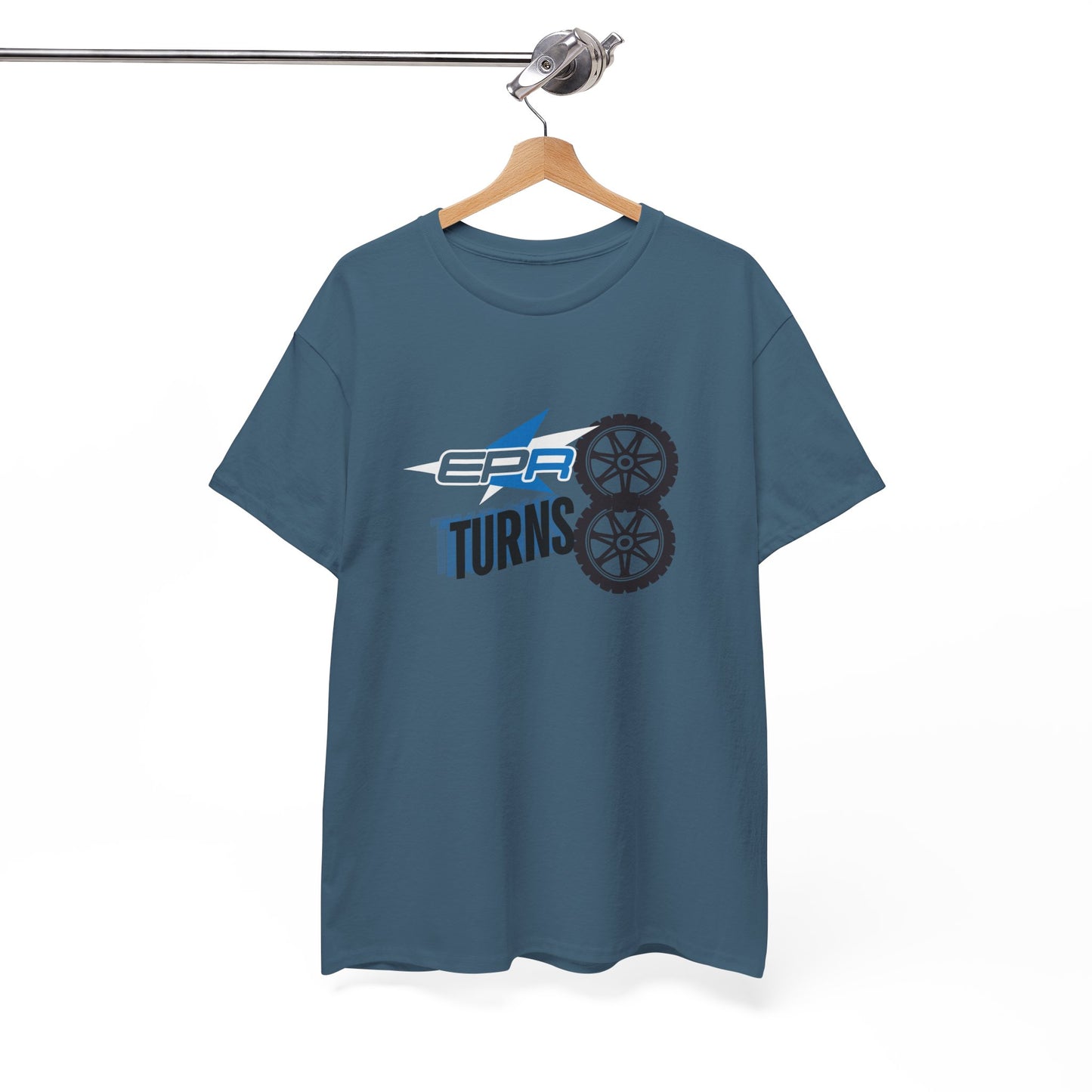 Unisex Heavy Cotton Tee - EPR Turns 8