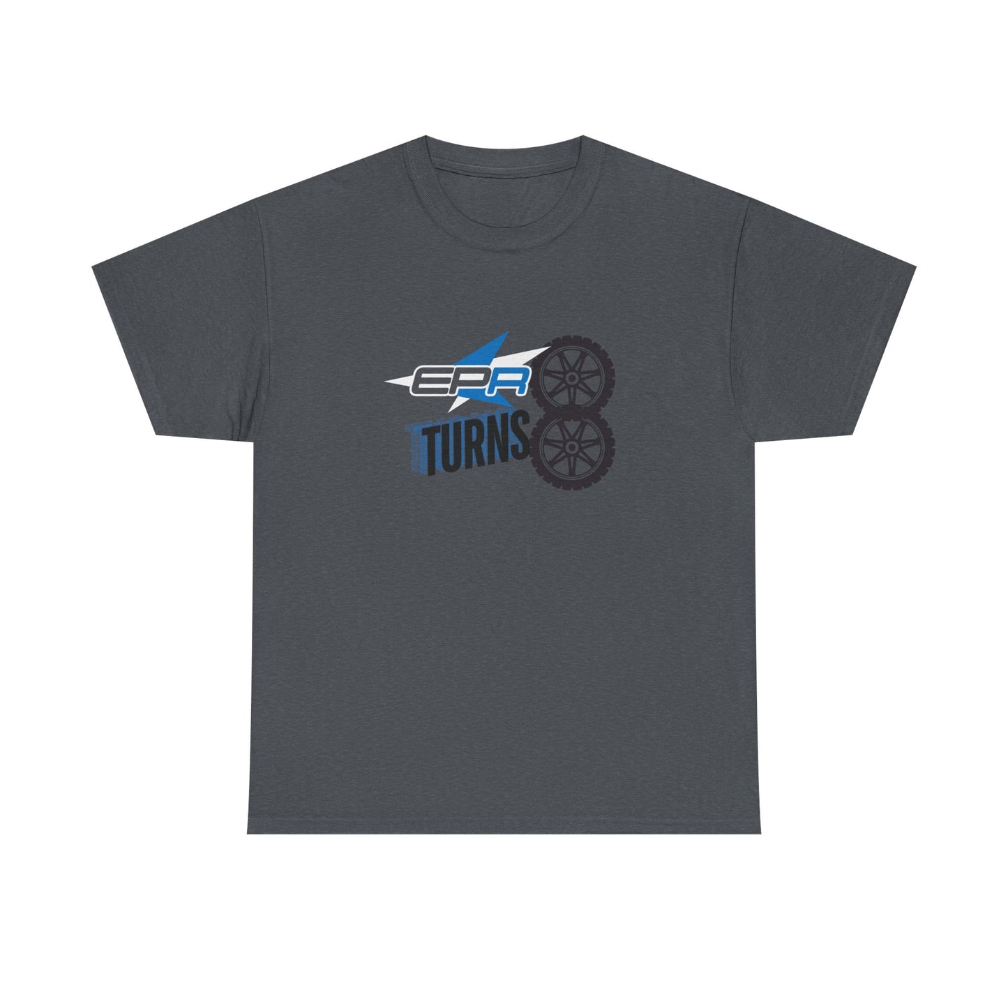 Unisex Heavy Cotton Tee - EPR Turns 8