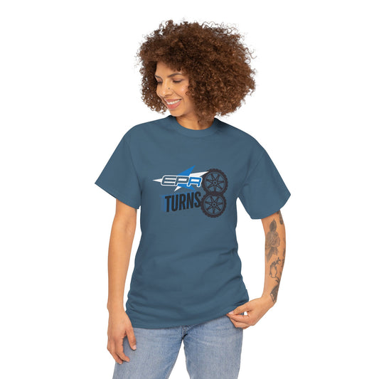 Unisex Heavy Cotton Tee - EPR Turns 8