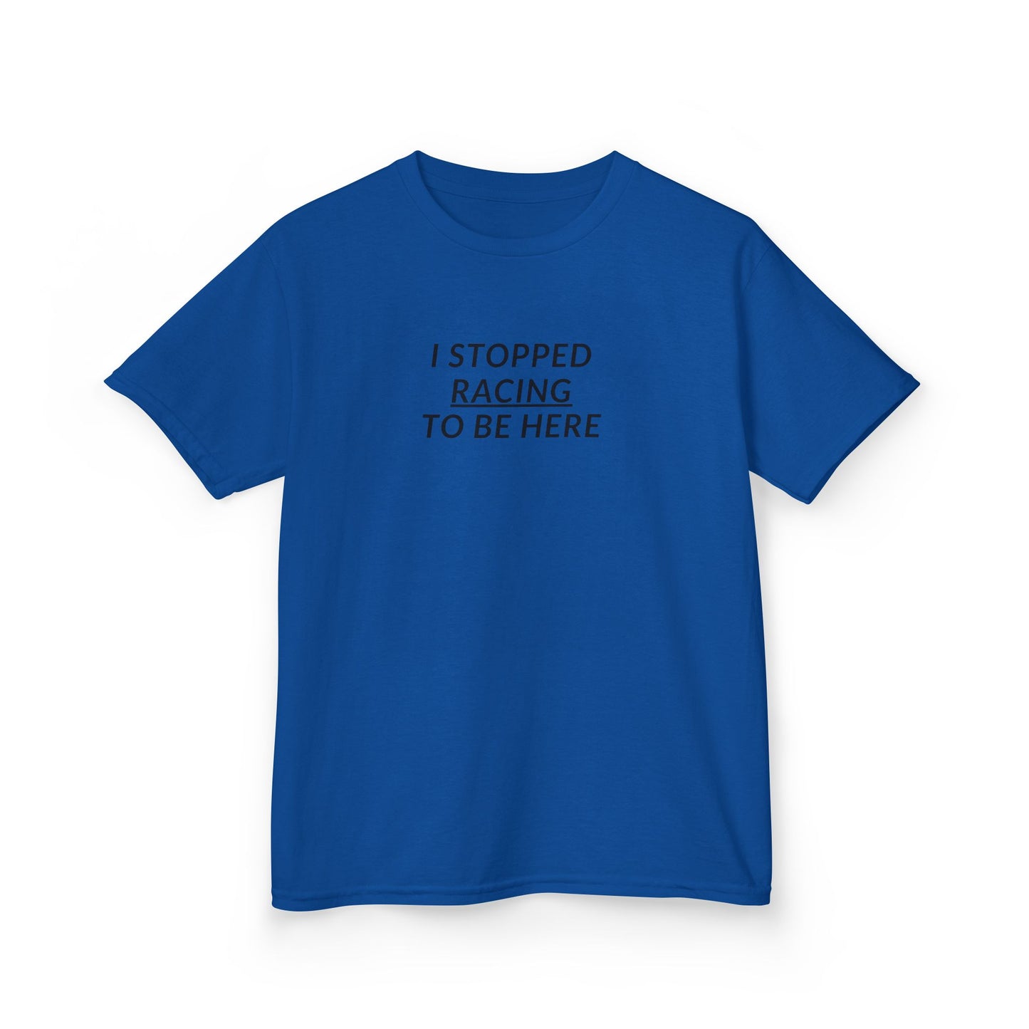 Kids Heavy Cotton™ Tee - I stopped racing