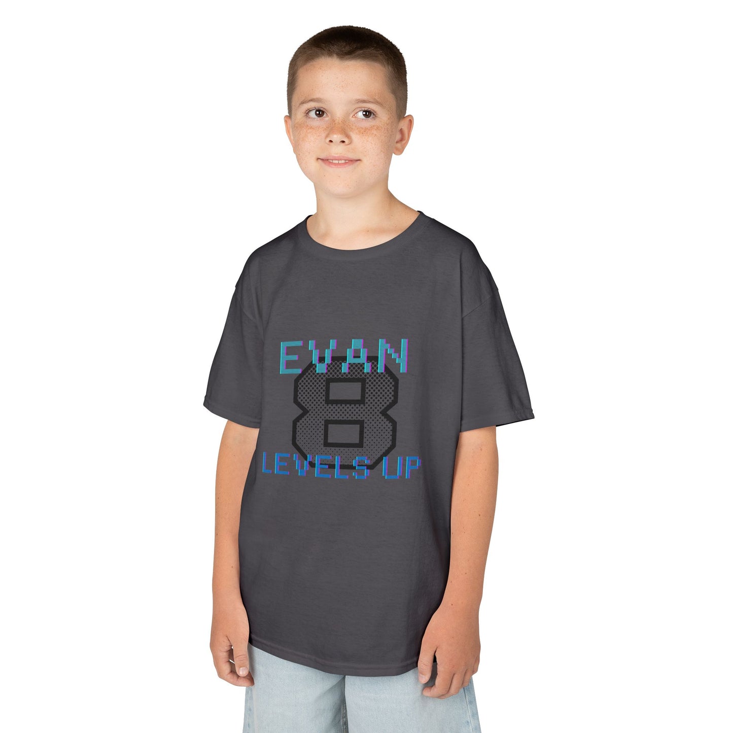 Kids Heavy Cotton™ Tee - Evan's 8