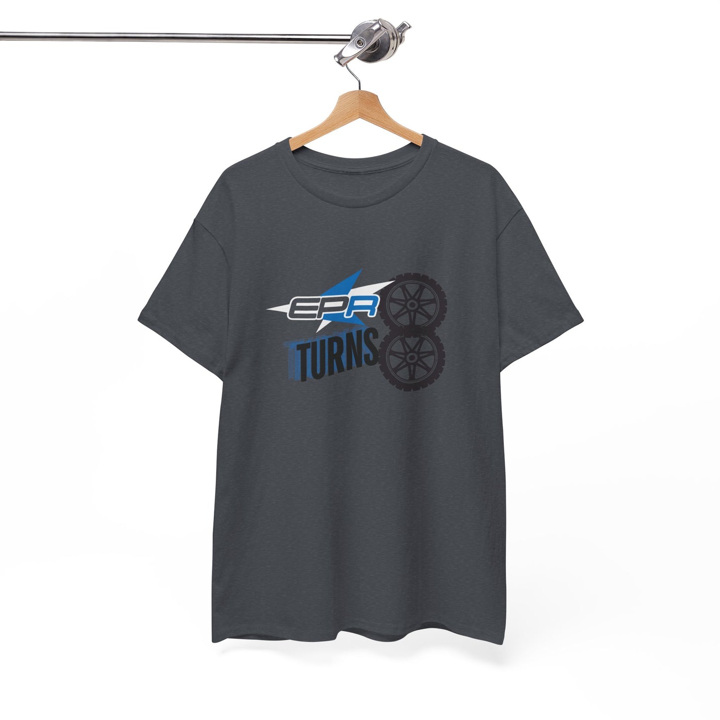 Unisex Heavy Cotton Tee - EPR Turns 8