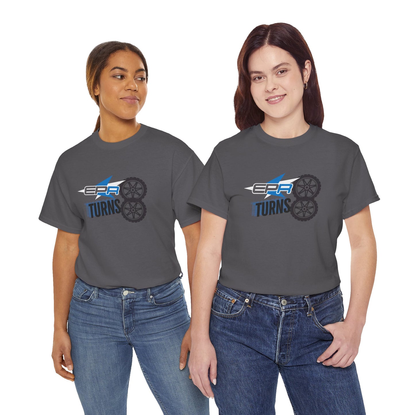 Unisex Heavy Cotton Tee - EPR Turns 8