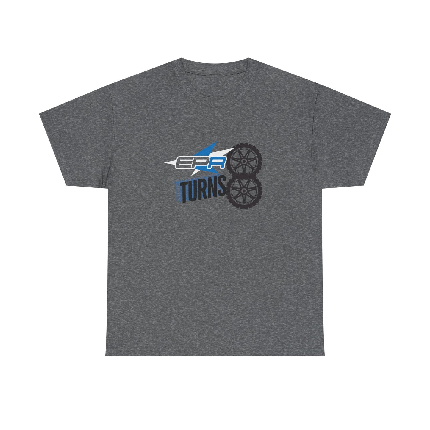 Unisex Heavy Cotton Tee - EPR Turns 8