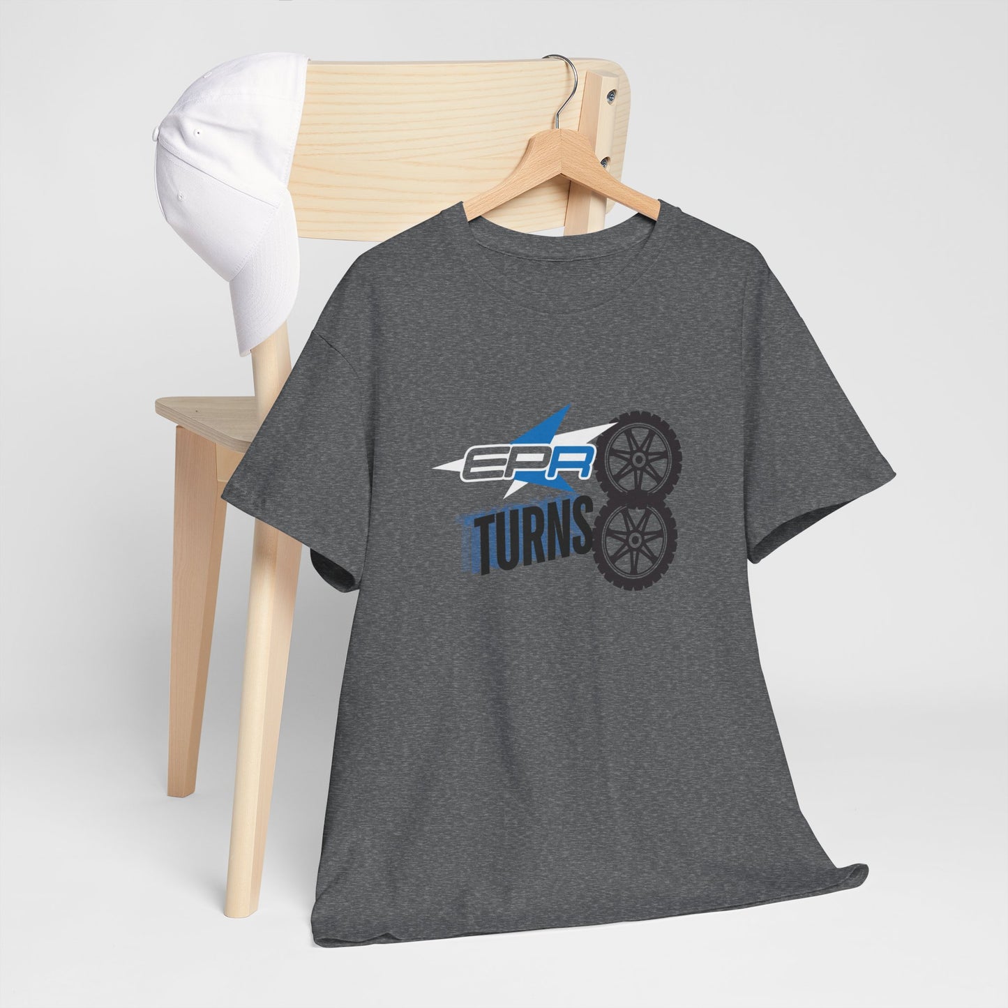 Unisex Heavy Cotton Tee - EPR Turns 8