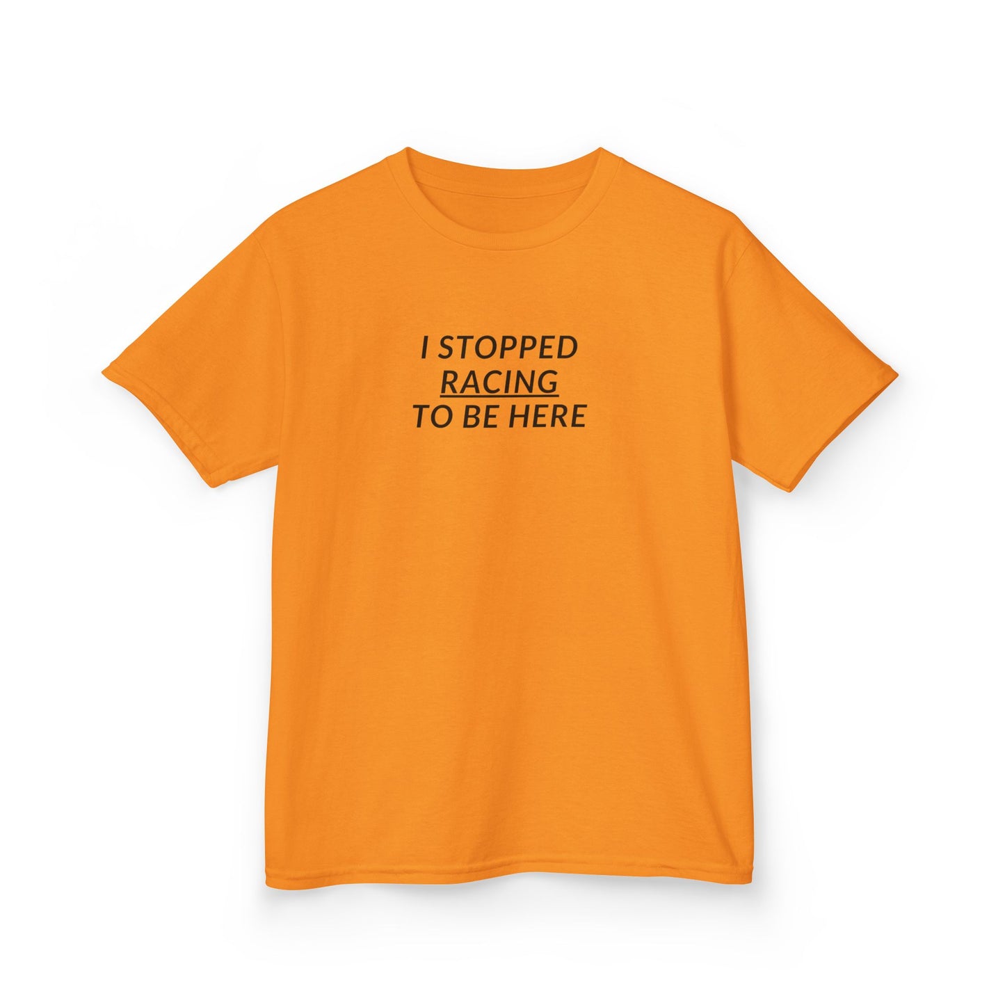 Kids Heavy Cotton™ Tee - I stopped racing