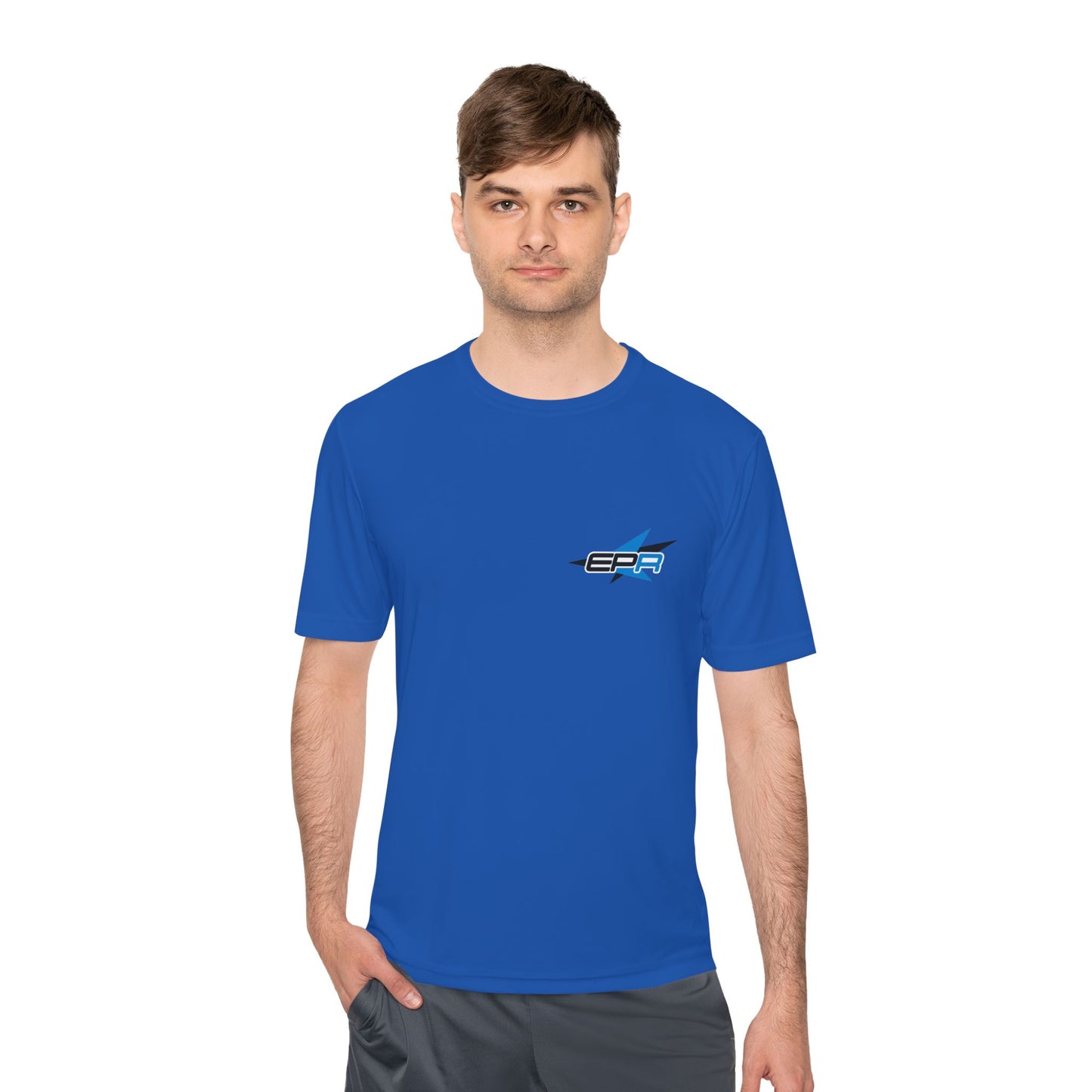 Unisex Moisture Wicking Tee - EPR on Back (Polyster/Jersey)