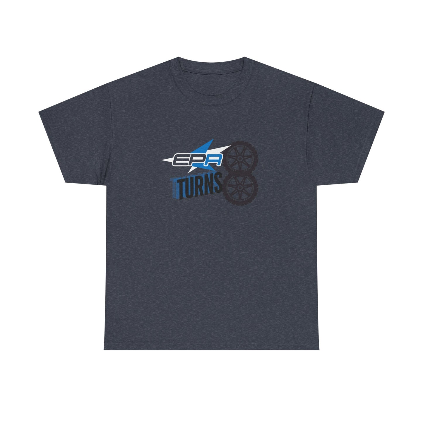 Unisex Heavy Cotton Tee - EPR Turns 8