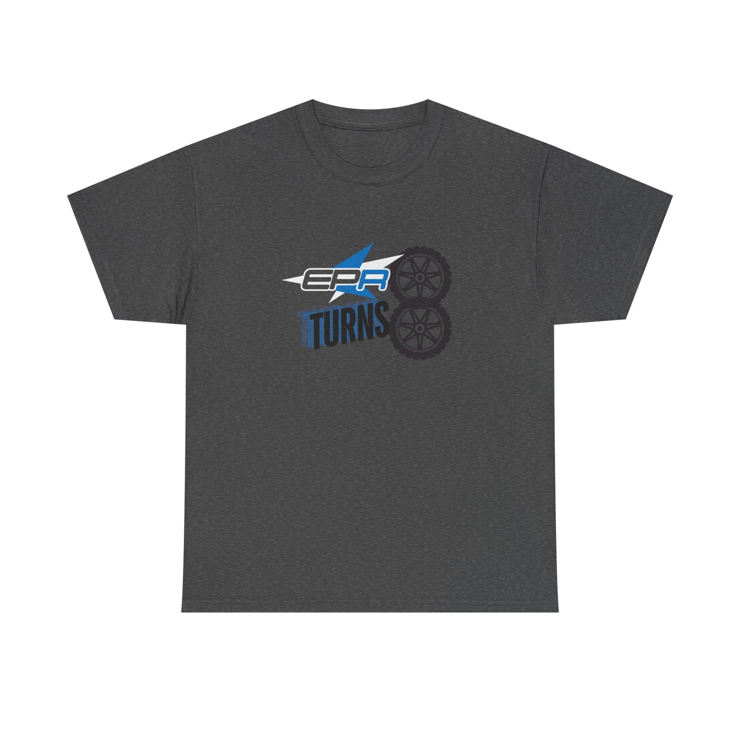 Unisex Heavy Cotton Tee - EPR Turns 8