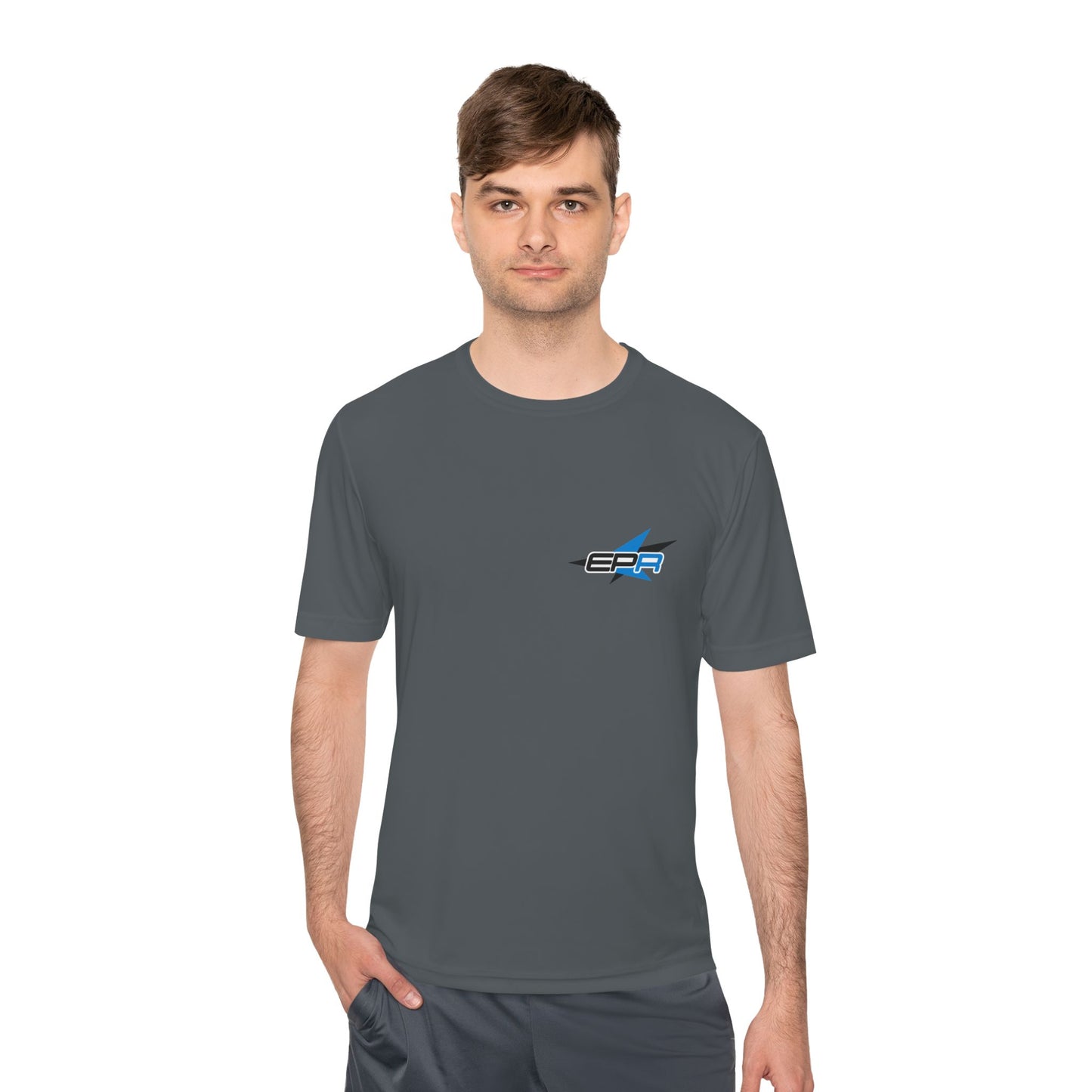 Unisex Moisture Wicking Tee - EPR on Back (Polyster/Jersey)